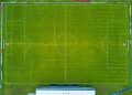 aerial photo of soccer field