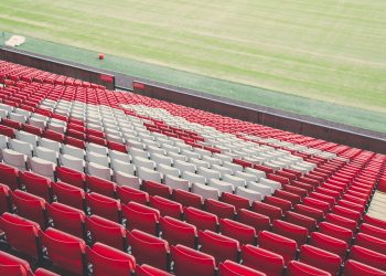 empty sports stadium